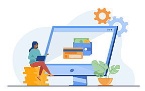 Zoho Checkout one-time payment link interface enabling instant online payments for businesses